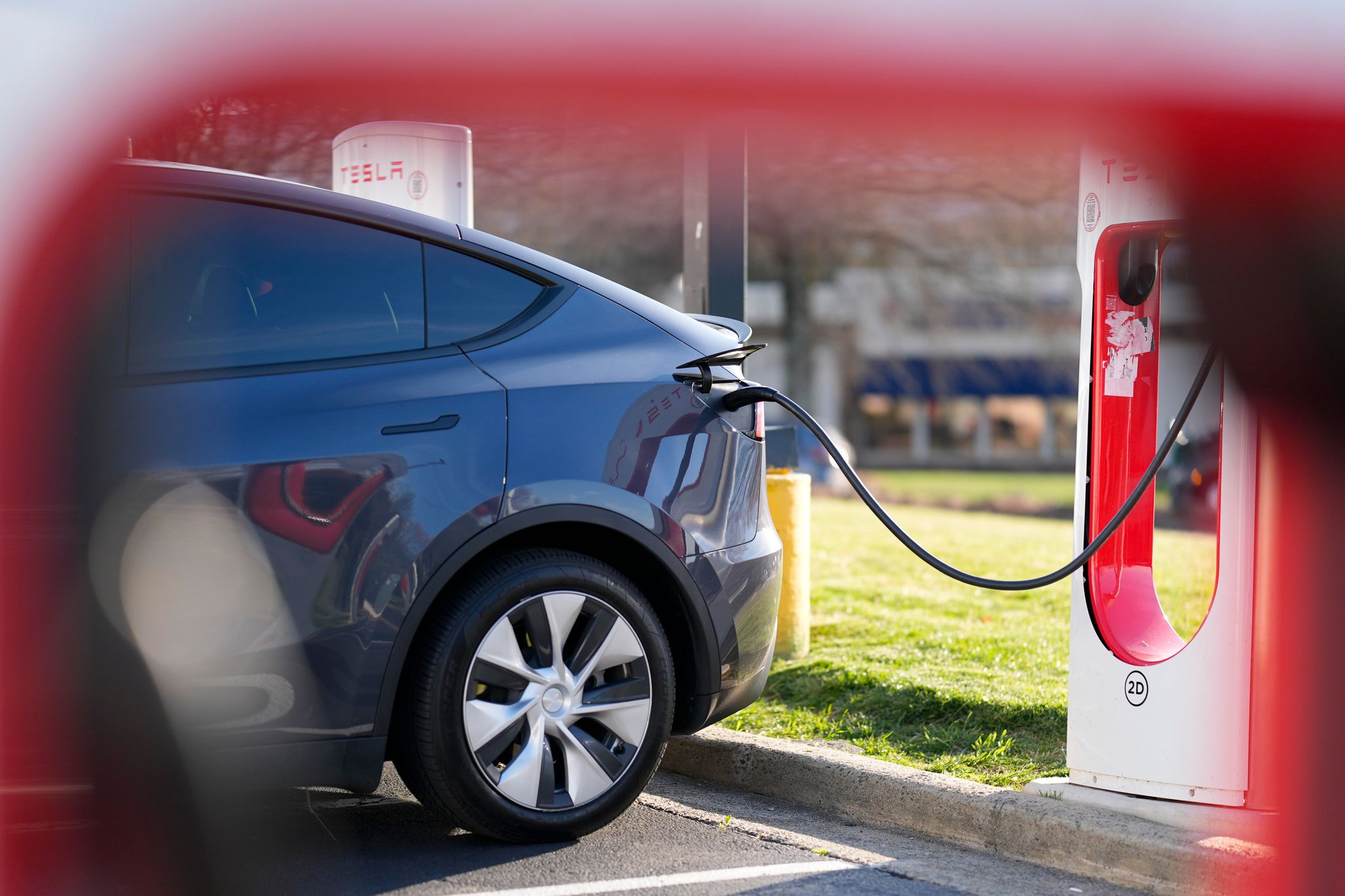 Der Türmechanismus der Teslas wird elektrisch ausgelöst. (Archivbild)