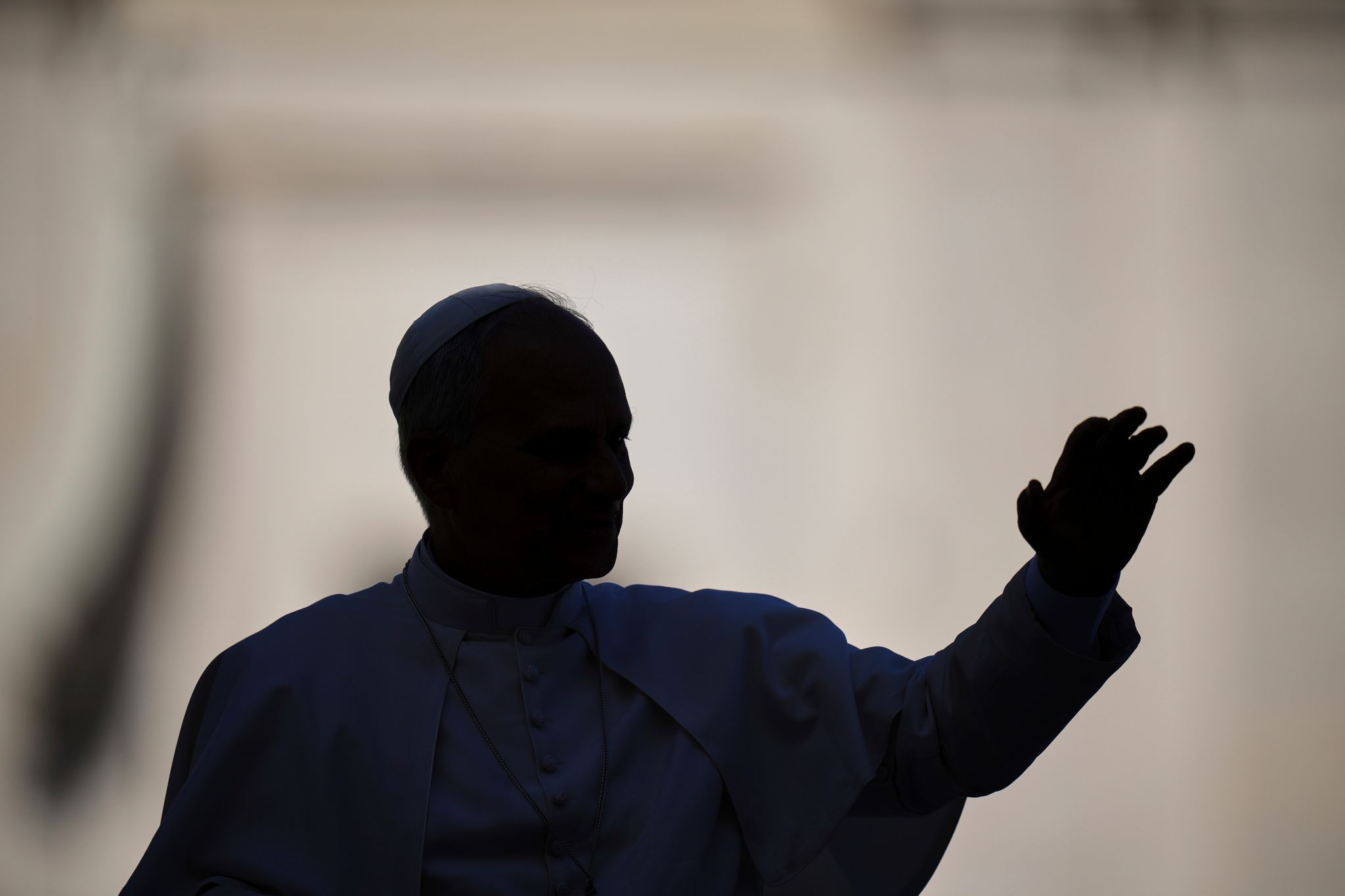 Papst Leo XIV. auf dem Petersplatz.