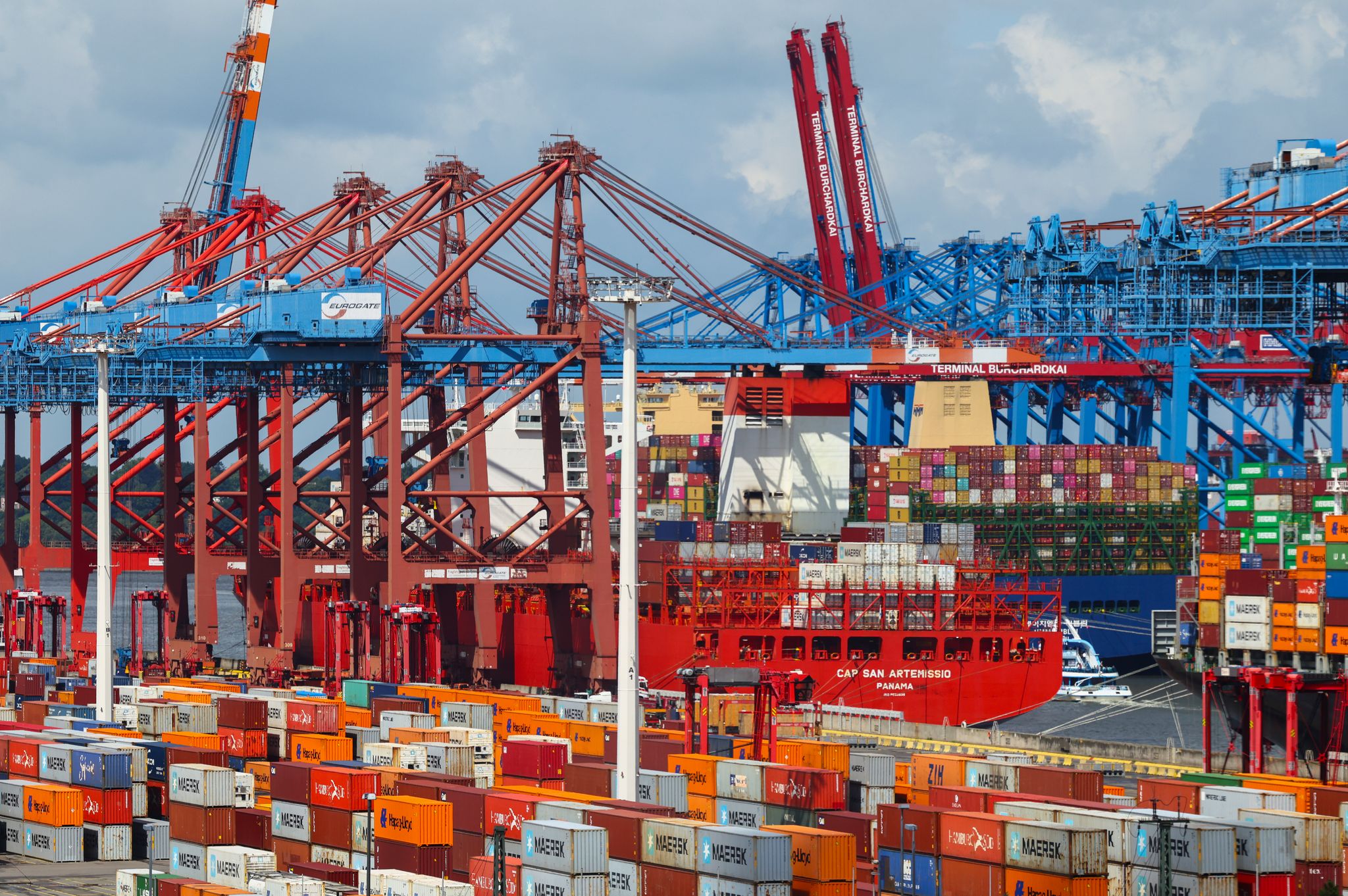 Schwierige Zeiten für die Exportnation Deutschland. (Archivbild)