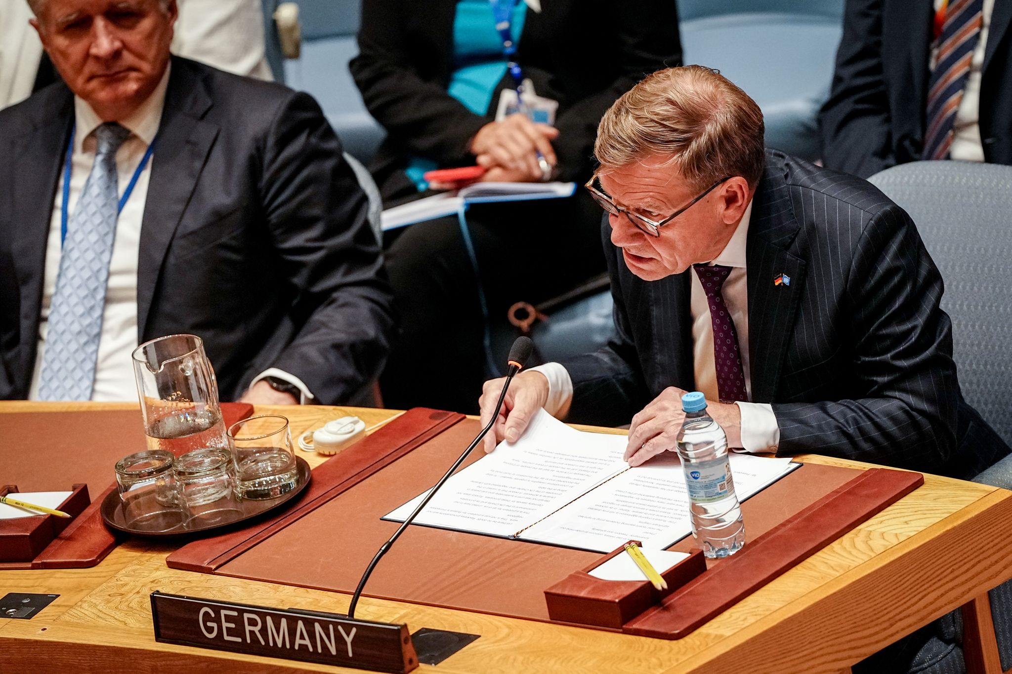 Außenminister Johann Wadephul (CDU) sowie seine Kollegen aus Frankreich und Großbritannien haben sich am Rande der UN-Vollversammlung in New York mit ihrem iranischen Kollegen getroffen.