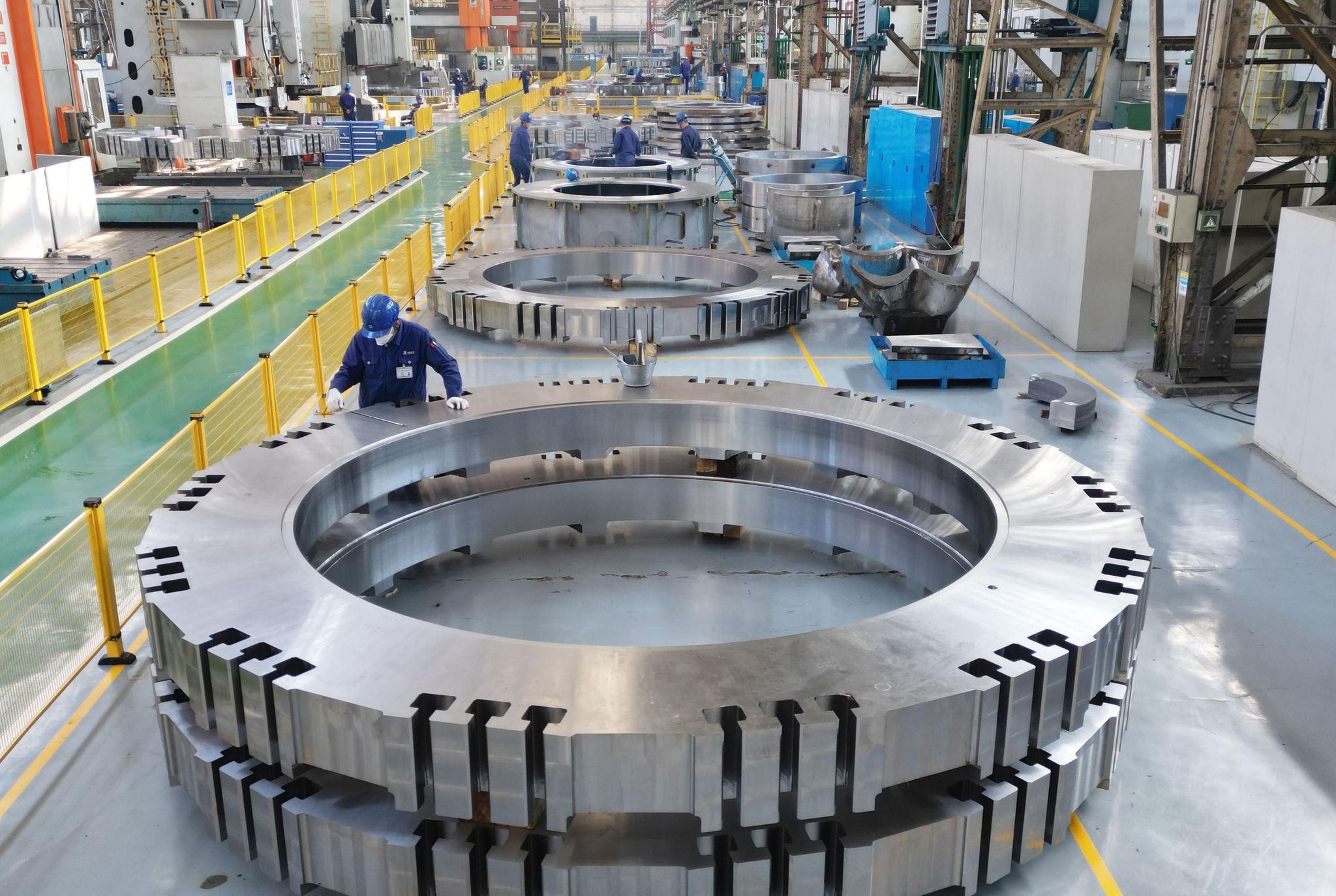 Die Stimmung in Chinas Industriebetrieben ist weiter gedämpft. (Symbolbild)