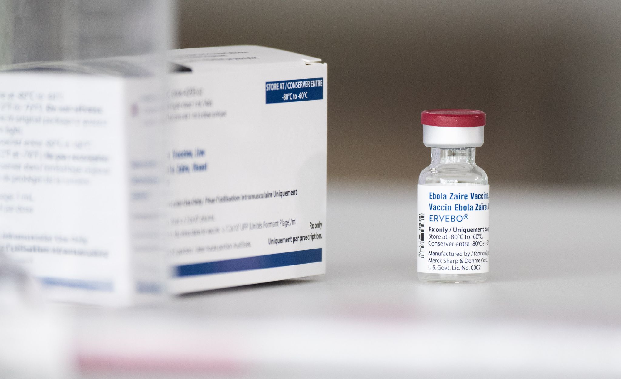 Nach Angaben der WHO sind im Land 2.000 Dosen des Ebola-Impfstoff Ervebo vorrätig. (Archivbild)