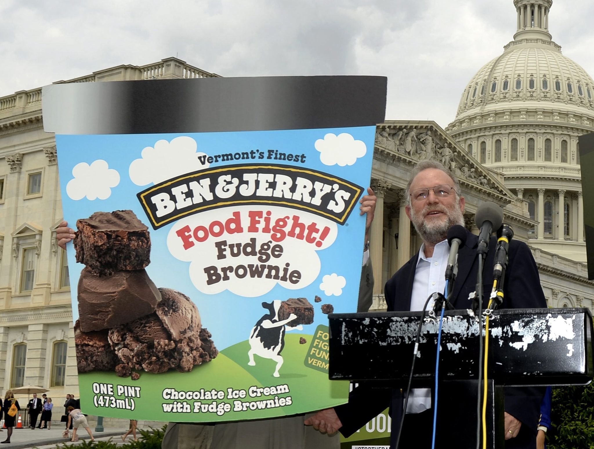 Mitgründer Jerry Greenfield war nach dem Verkauf von Ben & Jerry's politisch aktiv. (Archivbild)