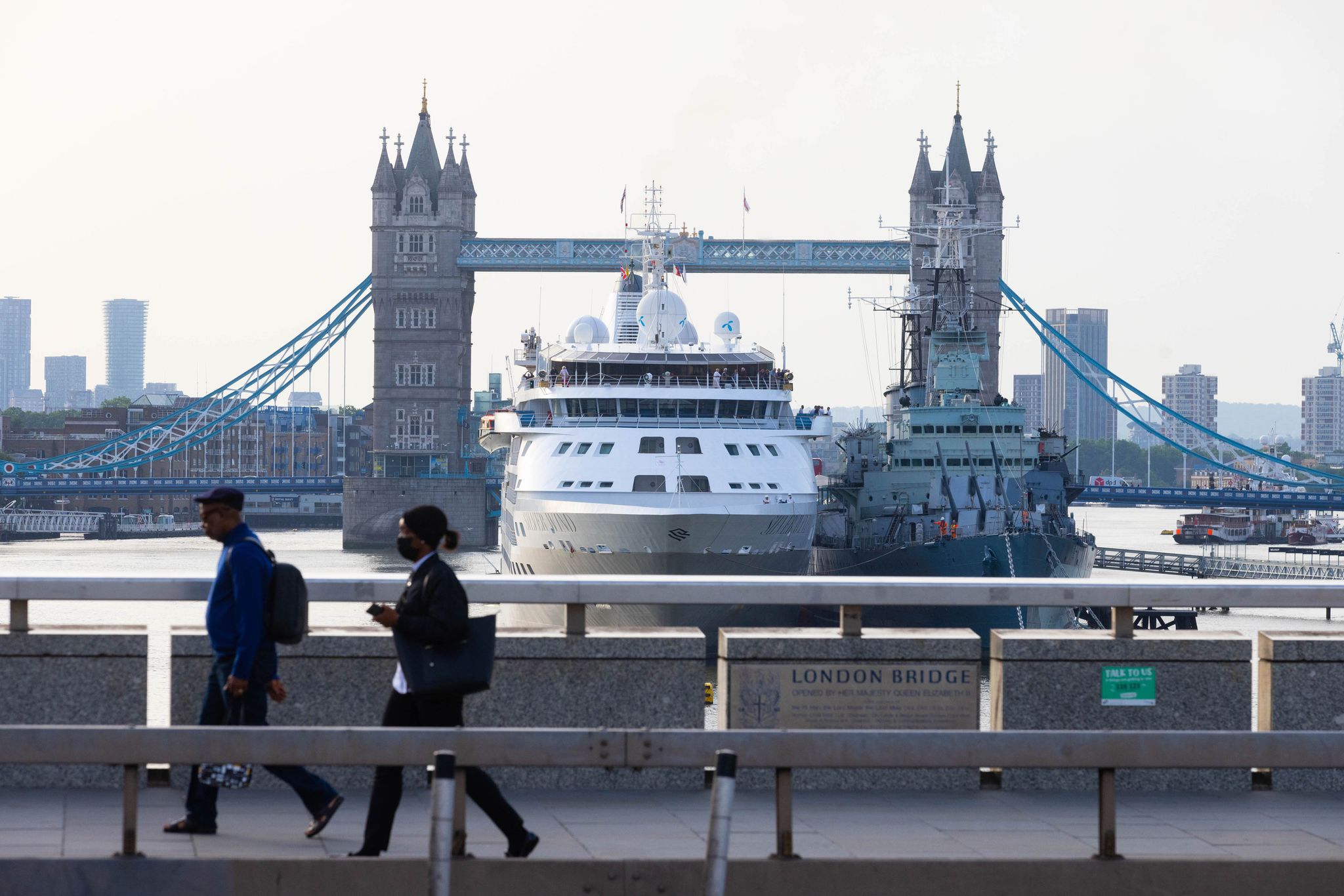 Die Internationale Seeschifffahrtsorganisation IMO hat ihren Sitz in London nahe der Themse. (Archivbild)