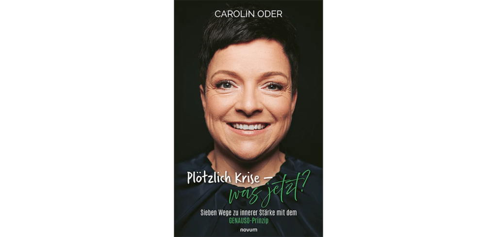 Foto: novum Plötzlich Krise Buch