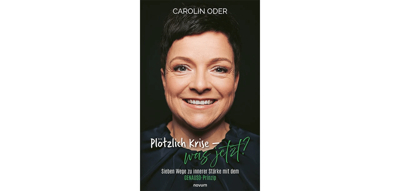 Foto: novum Plötzlich Krise Buch