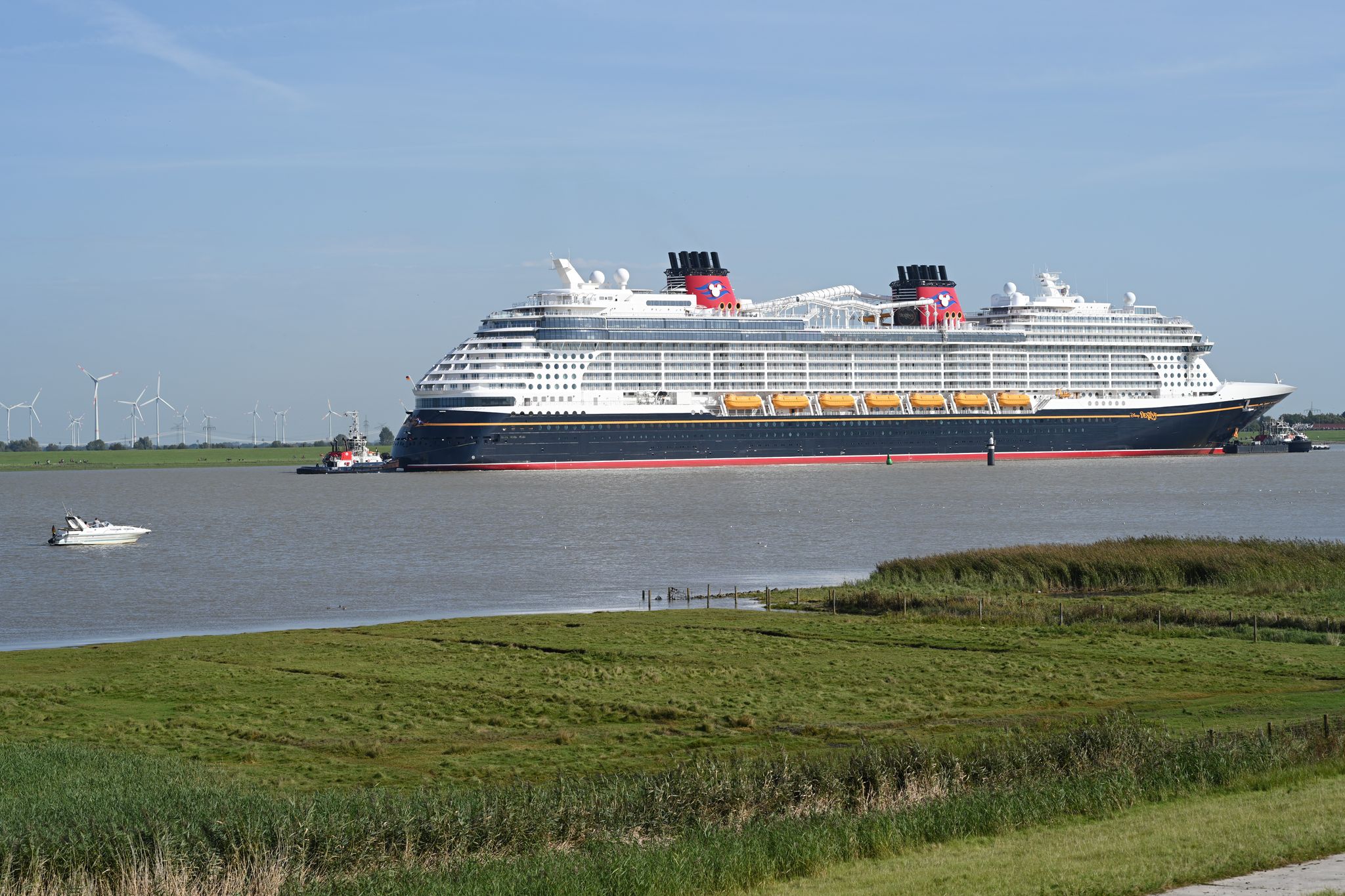 Die «Disney Destiny» ist das jüngste von der Meyer Werft fertiggestellte Kreuzfahrtschiff. (Archivfoto)