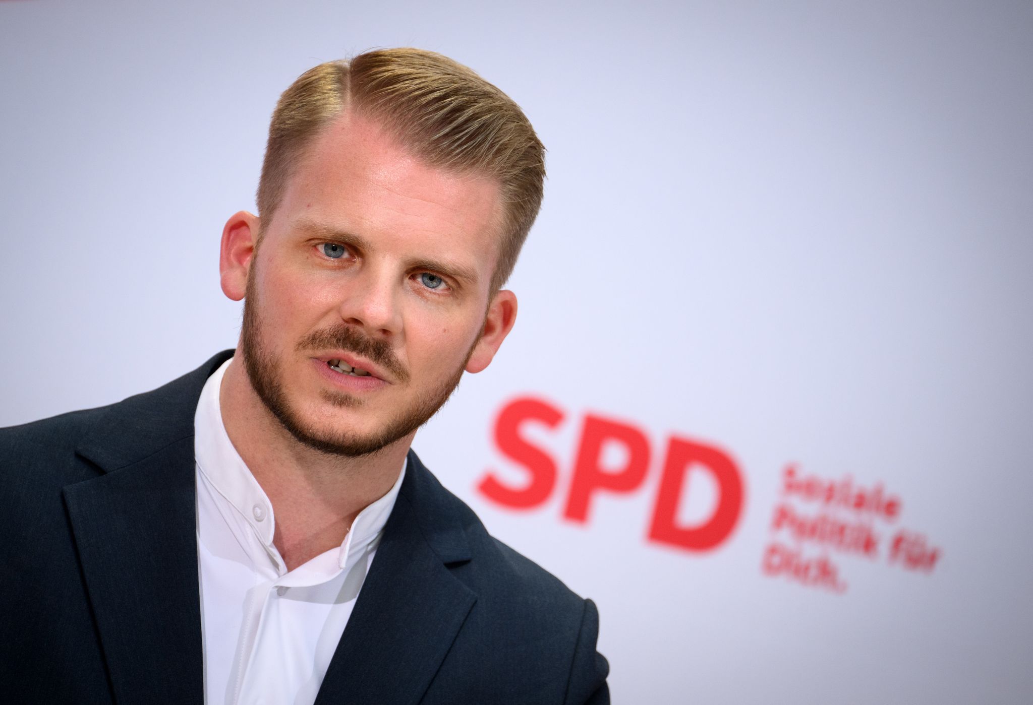 SPD-Generalsekretär Klüssendorf kritisiert Kanzler Merz für seine «Stadtbild»-Äußerung. (Archivfoto).
