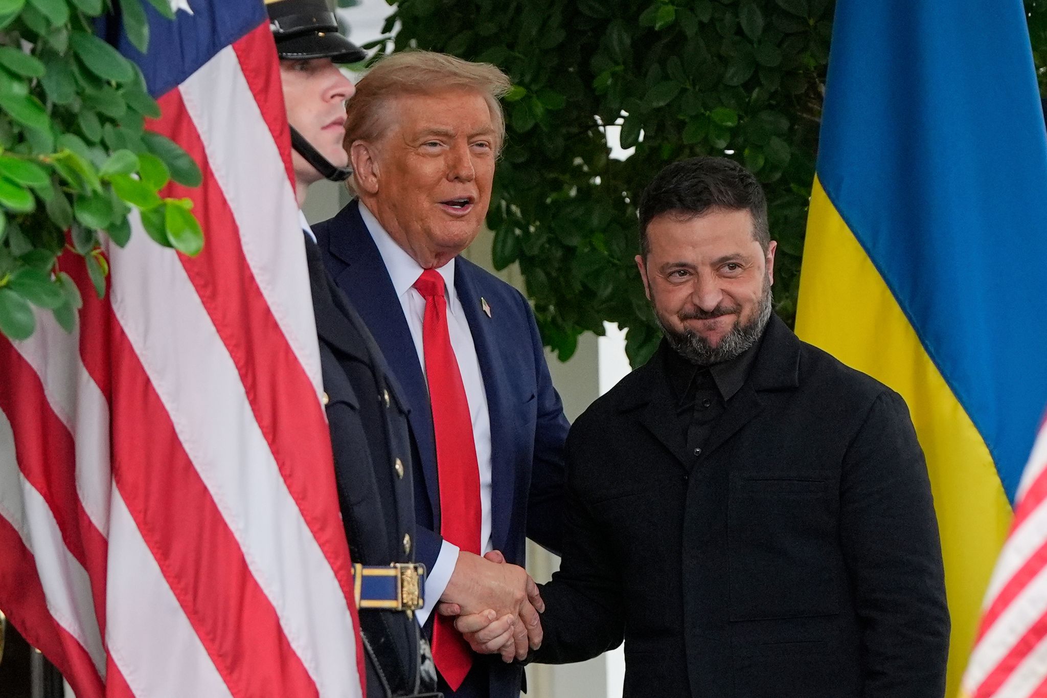 US-Präsident Trump hat den ukrainischen Präsidenten Selenskyj empfangen. (Archivbild)
