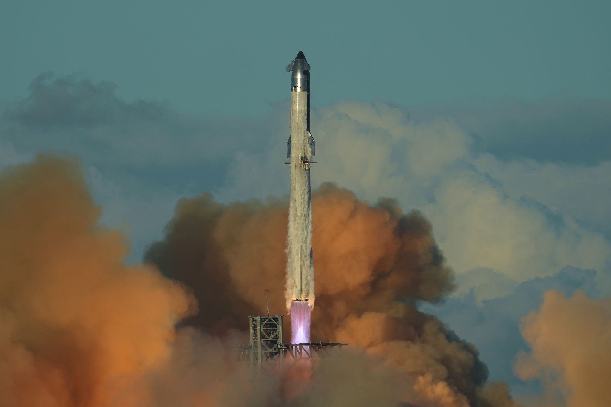 Elfter Testflug des Starship.