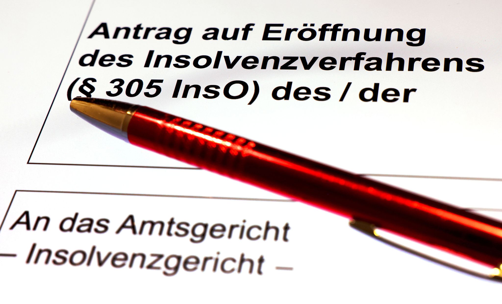 Allianz Trade erwartet 2026 in Deutschland einen Anstieg der Insolvenzen. (Illustration)