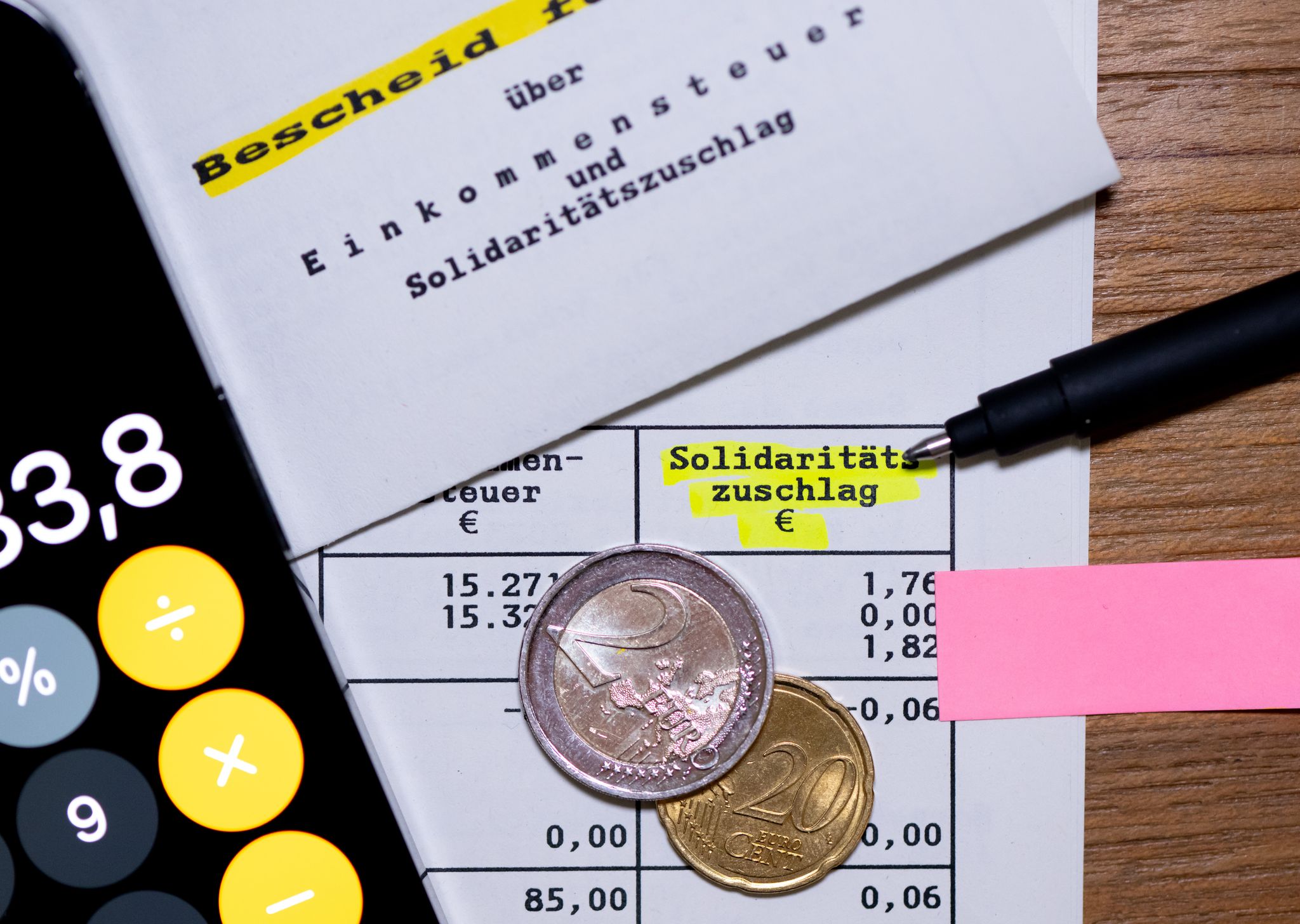 Kein Grund mehr für Einsprüche: Rückerstattungen des Solidaritätszuschlags für Zeiträume bis 2019 wird es nicht geben.