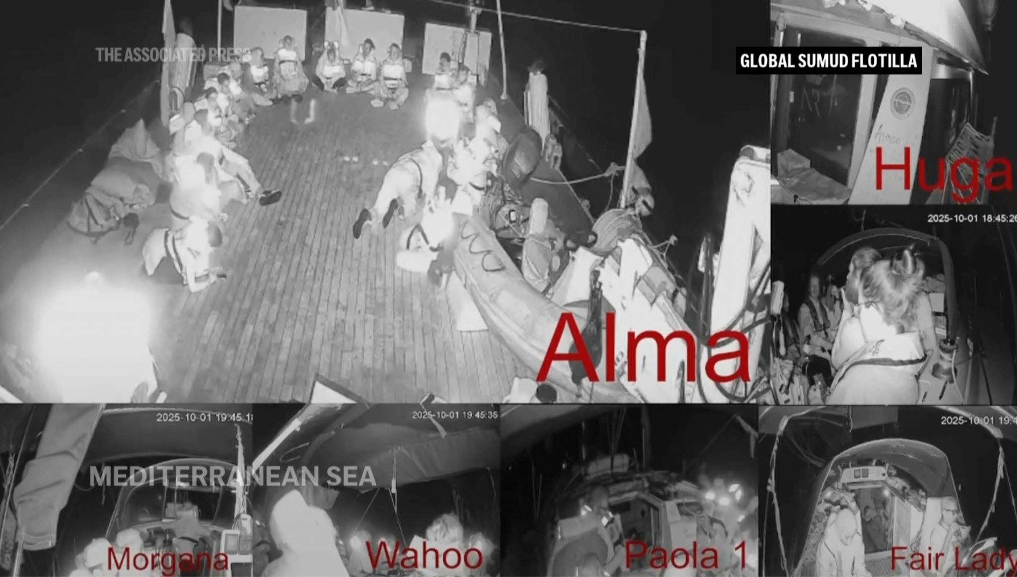 Israels Kriegsmarine hat die Gaza-Flottille gestoppt, bevor sie mit ihren Hilfsgütern den umkämpften Gazastreifen erreichen konnte.