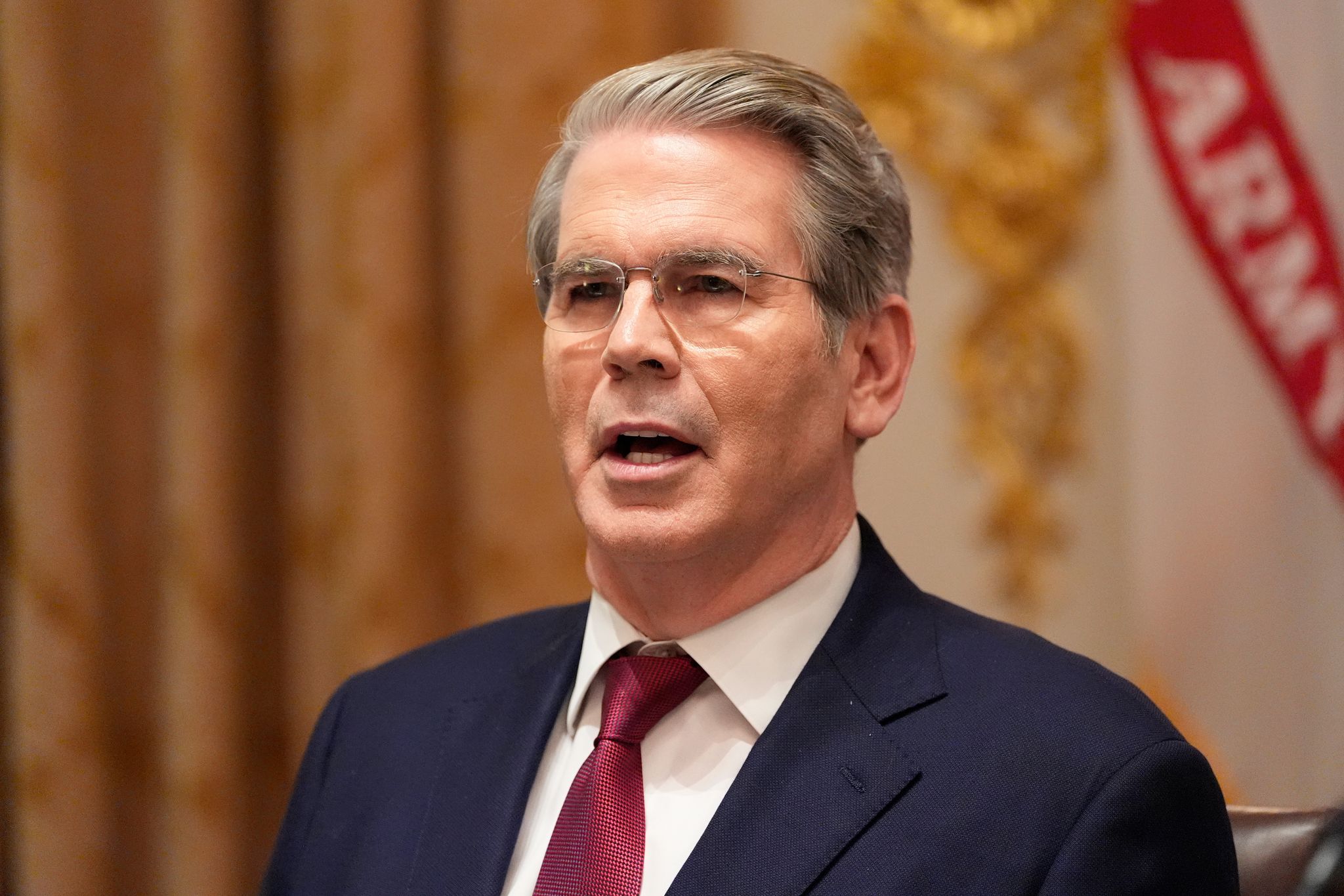 US-Finanzminister Scott Bessent teilte keine Details zu den geplanten Sanktionen mit. (Archivbild)