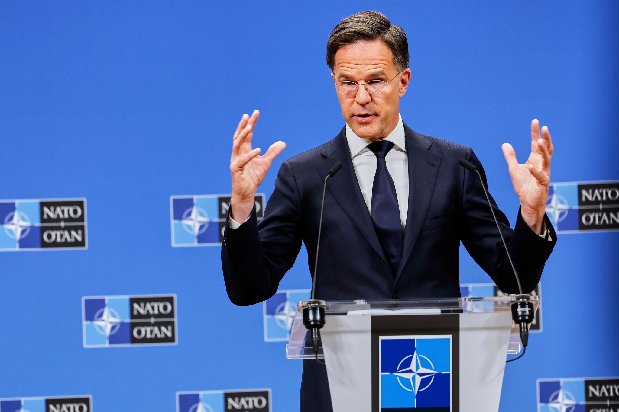 Rutte: «Putin muss wissen, dass ein Atomkrieg niemals gewonnen werden kann und niemals geführt werden darf.» (Archivbild)