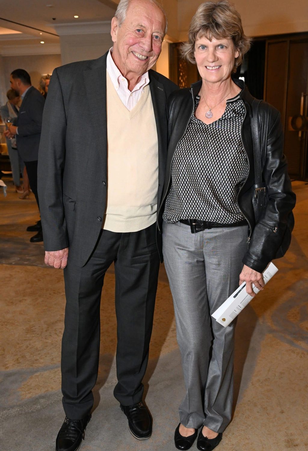 Eduard "Edi" Reinbold mit Frau Petra