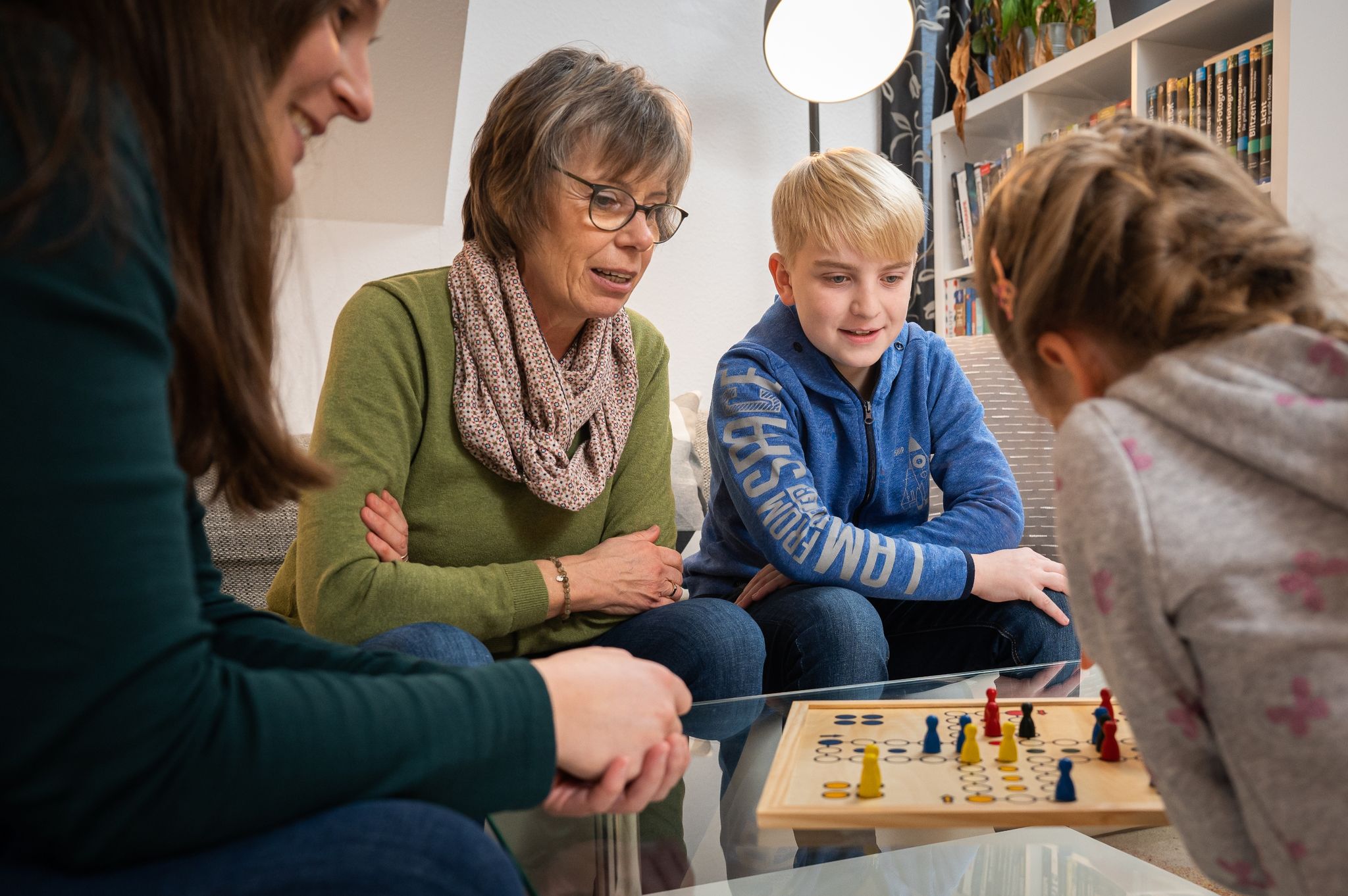 Die über 60-Jährigen spielen oft eine wichtige Rolle bei der Betreuung ihrer Enkelkinder.